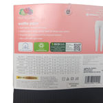 Fruit of the Loom Womens L (12-14) Eversoft Waffle Thermal Bottoms Pant Black Photo 5