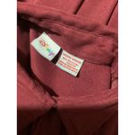 Disney Tigger Show Off Embroidered Burgundy Button Up Shirt Women's Medium Photo 4