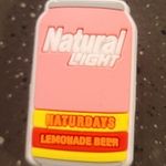 NEW Natural Light Naturdays Beer Croc Charm Photo 2