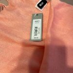 Apt. 9 NWT  peachy pink scarf Approximately 82” long w/ fringe 1 flaw see photos Photo 3