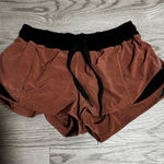 Lululemon  Athletica Shorts Women Size 10 Brown Athletic Running Gym Activewear Photo 0