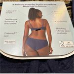 Adore Me Adored By Women's Chelsey Unlined Underwire Bra Lace Navy Blue 34C NWT Photo 5