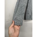 Zella  Extra Small Gray Long Sleeve Twist Front Top | Lightweight Activewear Photo 2