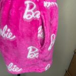 Barbie Women's Soft Pink Fleece Shorts Tie Elastic Waist Barbiecore Comfy Cute M Size M Photo 3