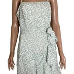 Altar'd State Altar’d State Leopard Print Faux Wrap Dress - Size L - Green/White - EUC Photo 0