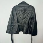 wilson's leather Wilson black leather jacket size medium Photo 4