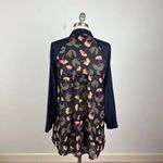 Anthropologie Maeve Semi Sheer Button Down Floral Top Photo 5
