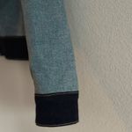 éTica Jett Boxy Crop Denim Jacket, Size Small Photo 4