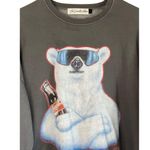 The Laundry Room Polar Bear Coca Cola Jumper in Gravity Grey Small Womens Sweats Photo 4