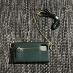 Habitu Selene Crossbody Wallet iPhone 11/XR Case Green Photo 1