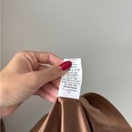 House Of CB  NEW Bianca Satin Cocktail Brown Dress XS Photo 4