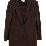 Carlisle Vintage Havana Wool Tweed 3 Piece Blazer Skirt and Pants Suit Set New Photo 0