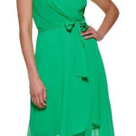 DKNY Green Midi Dress Photo 0