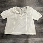 Treasure & Bond ivory summer cot top XS ($60) Photo 3