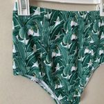 Modcloth NWT Kingdom & State {} Green Palms High Waisted Bikini Bottoms XS Photo 6