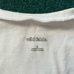 Wild Fable  White Cropped Baby Tee Photo 3