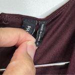 Marciano  Open Front Wine Color Dress Size Small Photo 6