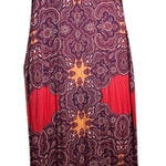 a.n.a Maxi Slip Dress Women’s M Sleeveless Paisley Strech Photo 0