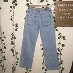 American Eagle  Light Blue Distressed Stovepipe Jeans Photo 1