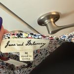 Jane and Delancey  Anthro Sz‎ M Long Sleeve Peplum Cottagecore Peasant Tiered Top Photo 4