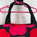 Marimekko Avon Tote Bag Breast Cancer Awareness Cotton Canvas Poppy Red Pink Photo 6