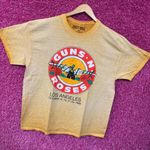 Guns N Roses Los Angeles October 1989 Rock Show Band Tee XXL Photo 2