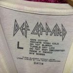 Def Leppard adrenalize tie dye tshirt size large  Photo 3