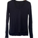 Lululemon  Black Long Sleeve Shirt Sz 8 Photo 0