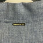 MICHAEL Michael Kors Blue Shirt Dress Tunic Size 1X Photo 4