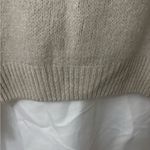 Luxe GG  Soft Cream Knit Sweater Photo 7