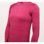 Lululemon Rest Less Hoodie 6 Textured Pullover Pink Body Skimming Running Gym Photo 3