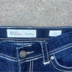 BKE Buckle Payton Capri Jeans Dark Wash Flap Pocket Size 27 ABK429 Photo 2