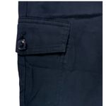 Talbots NWT SuperSoft Cropped Cargo Pants Navy 6 Photo 9