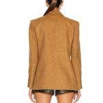 Smythe 90s blazer in toffee herringbone Size XS Photo 9