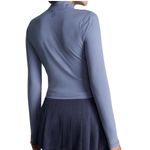 PINK - Victoria's Secret Pink‎ Victoria's Secret Active Full Zip Jacket Women's XXL Blue Athleisure Yoga Photo 1