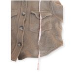 Aritzia Wilfred Free The Ganna Cropped Shirt Jacket Wool Photo 4