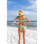 l*space 💕L*💕 Sol Classic Floral Bikini Bottoms ~ Daisy Diamond Print XS NWT Photo 9