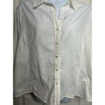 Cato  Women 26/28W Brocade Paisley‎ Flip Cuff Sleeves Button Down Blouse MomCore Photo 1