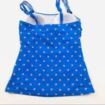 Craft &‎ Barrel Sail boat print Tankini Top Blue Size 8 Photo 1