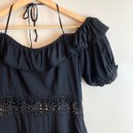 South Moon Under Shabby Chic Lace Trim Tiered Mini Dress Photo 3