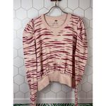 Free People  Too Good Pink Knit Cropped Pullover Sweater - Size - Large Photo 4