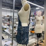 Boutique Denim Overall Skirt 11 /L Photo 2