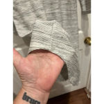 Gap  Gray and White Sweater Dress Women’s Size Large‎  3/4 Sleeves Photo 4