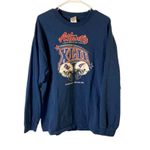 NFL Vintage Y2K Super Bowl XLII Atlantis Casino Resort Promo Long Sleeve T-Shirt XL Photo 1