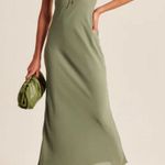 Abercrombie & Fitch Cinch-Front Maxi Dress Photo 0