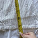 Sandro Paris Womens Size 2 Tank Top Blouse White Striped Viscose Office Business Photo 3