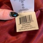 BCBGeneration NWT Faux Fur Vest Maroon, cranberry, XSmall Photo 9