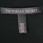 Victoria's Secret VICTORIA’S SECRET Black Floral Knit Racer Tank Fit & Flare Mini Dress Small Photo 10
