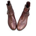 Lauren Ralph Lauren Women's Brown Margo Boots Leather Ankle Sz 7 B Brown Photo 1
