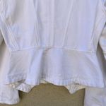 BLANK NYC  White Denim Part Time Lover Jacket M Full Zip Photo 8